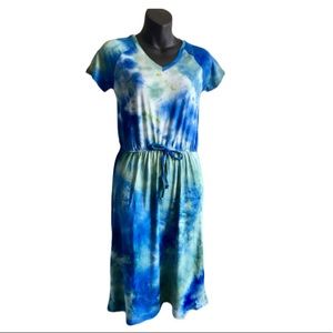 NWT Emma Jordan Tie Dye Dress. Very Cute. Size M